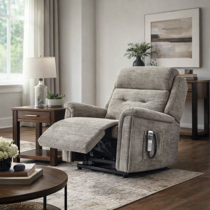 Sherborne Roma Petite Cloud Comfort Riser Recliner with Head Adjust