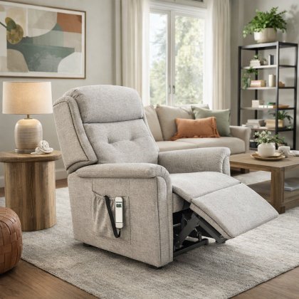 Sherborne Roma Small Cloud Comfort Riser Recliner with Head Adjust