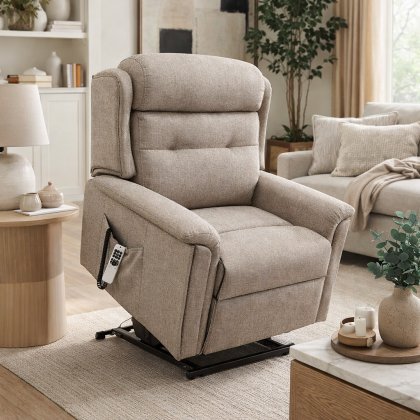 Sherborne Roma Standard Cloud Comfort Riser Recliner with Head & Lumbar Adjust
