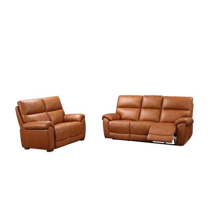 Rio 2 Seater Power Recliner Sofa in Tan Rio 2 Seater Power Recliner Sofa in Tan