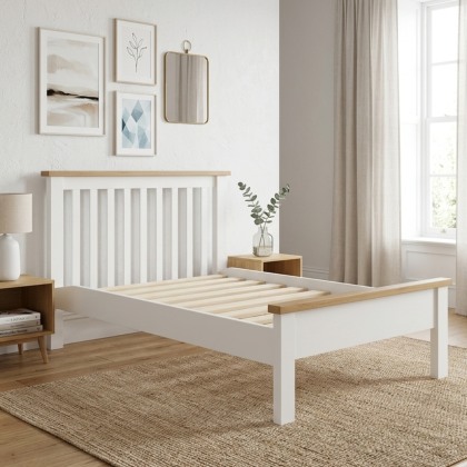 Northwood Single 90cm Bedstead - White