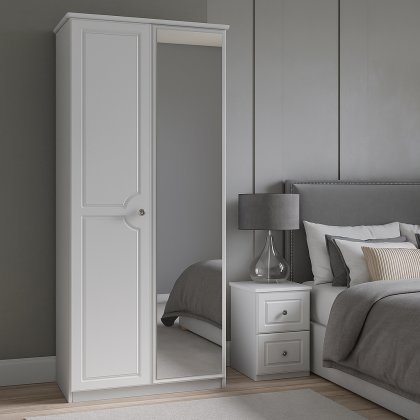 Shide 2ft6in Mirror Robe Shide 2ft6in Mirror Robe