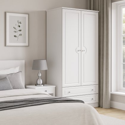 Shide 3ft 2 Drawer Robe Shide 3ft 2 Drawer Robe