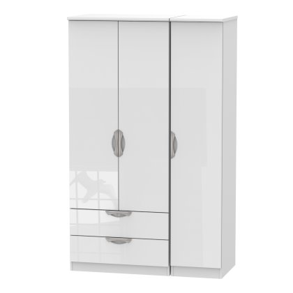 Carisbrooke Triple 2 Drawer Robe