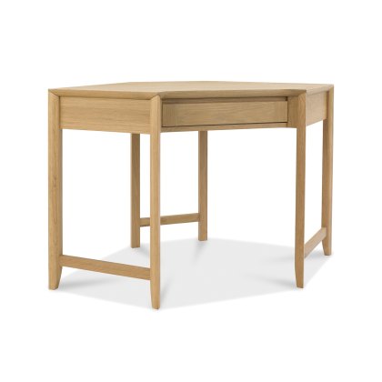 Barton Oak Corner Desk