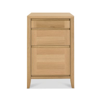 Barton Oak Filing Cabinet
