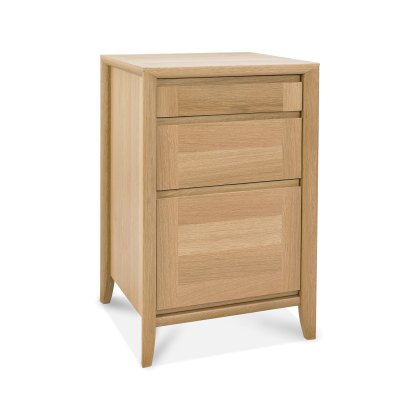 Barton Oak Filing Cabinet