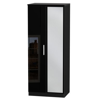 Knighton 2ft6in Mirror Robe