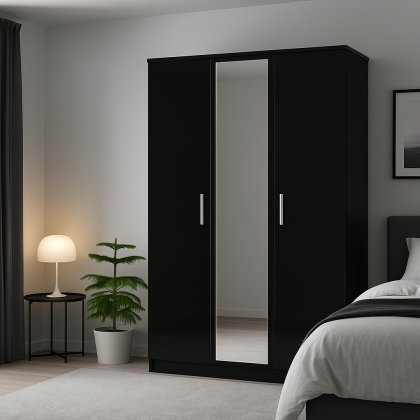 Knighton Triple Mirror Robe Knighton Triple Mirror Robe