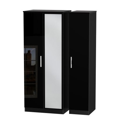 Knighton Triple Mirror Robe