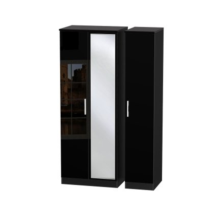 Knighton Tall Triple Mirror Robe