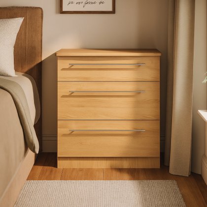 Shalcombe 3 Drawer Deep Chest