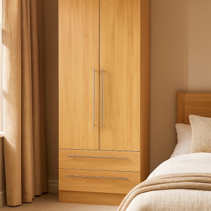 Shalcombe 2ft6in 2 Drawer Robe