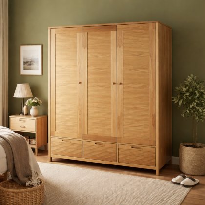 Bosco 3 Door Wardrobe Bosco 3 Door Wardrobe