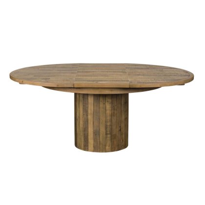 Gurnard 135cm-185cm Extending Round Dining Table