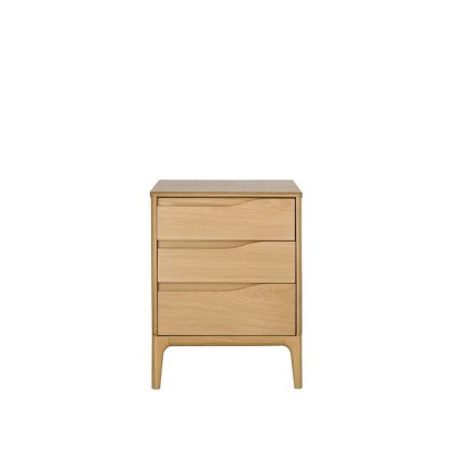Ercol Rimini 3 Drawer Bedside Cabinet