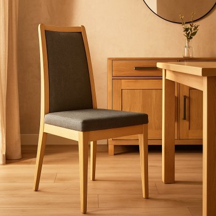 Ercol Romana Padded Back Chair Ercol Romana Padded Back Chair