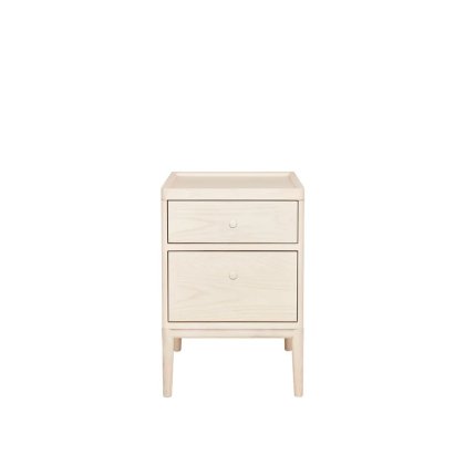 Ercol Salina 2 Drawer Bedside Cabinet