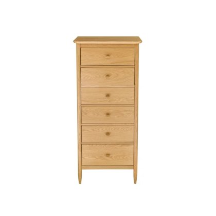 Ercol Teramo 6 Drawer Tall Chest