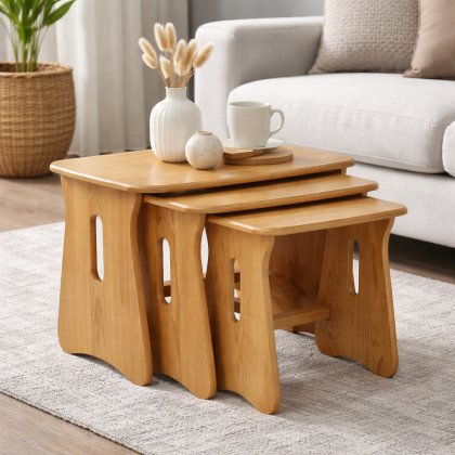 Ercol Windsor Nest of Tables