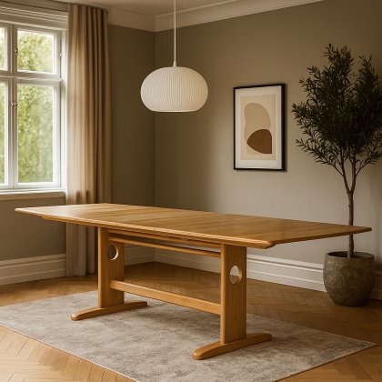 Ercol Windsor Large Extending Dining Table