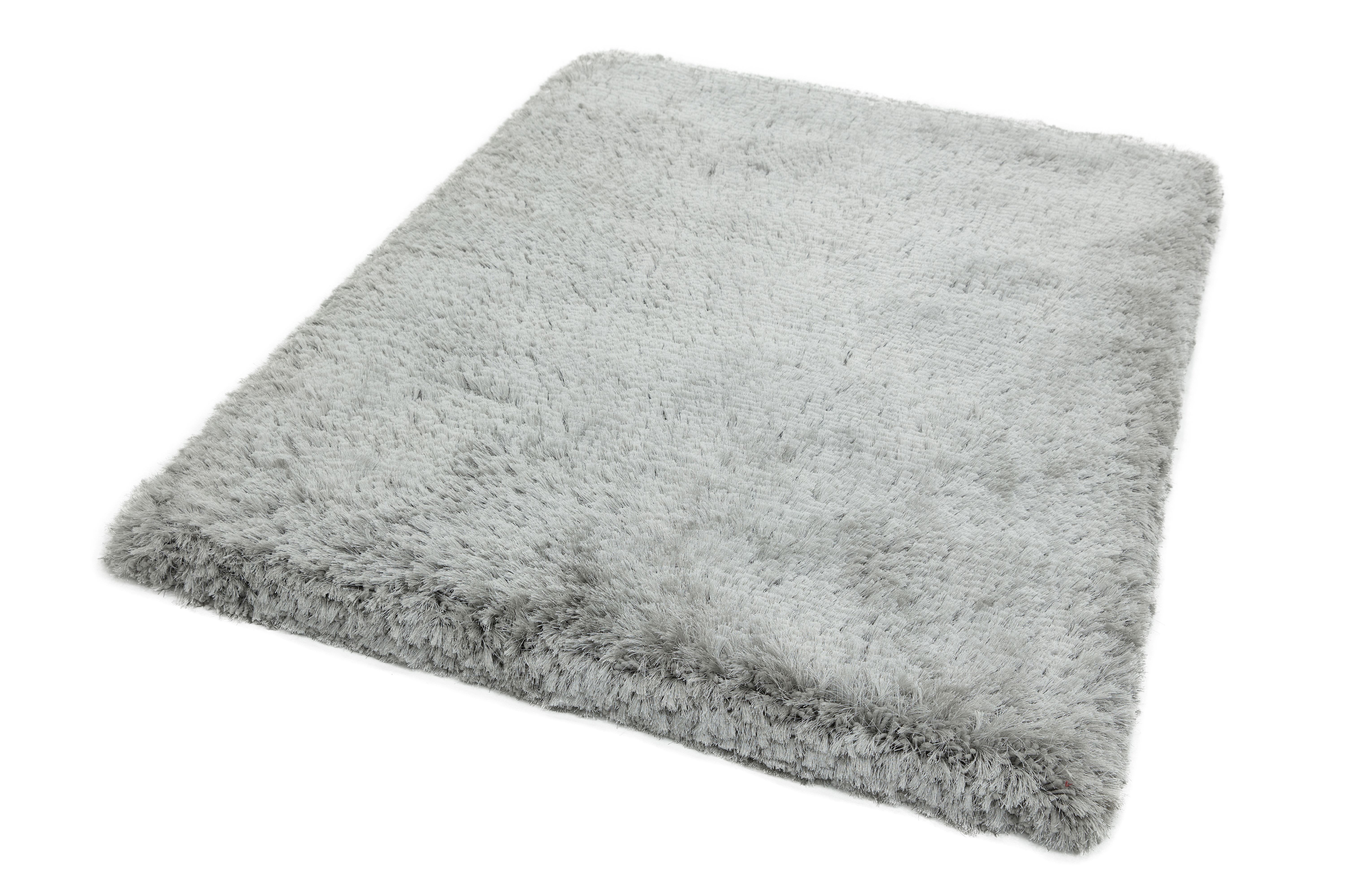 Plush Rug - Silver