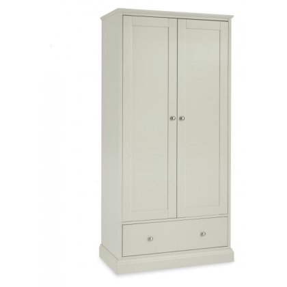 Ashby Soft Grey Double Wardrobe