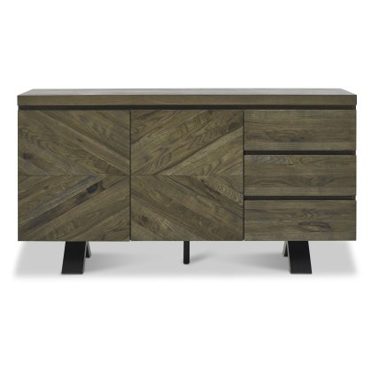 Elmfield - Fumed Oak Wide Sideboard Elmfield - Fumed Oak Wide Sideboard