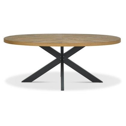 Elmfield - Rustic Oak 6 Seater Dining Table