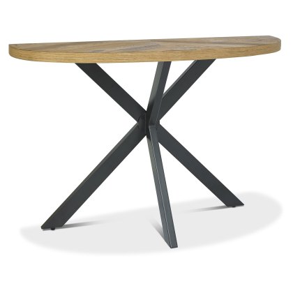 Elmfield - Rustic Oak Console Table Elmfield - Rustic Oak Console Table