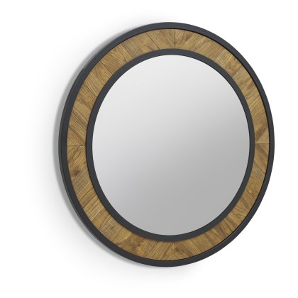 Elmfield - Rustic Oak Wall Mirror Elmfield - Rustic Oak Wall Mirror