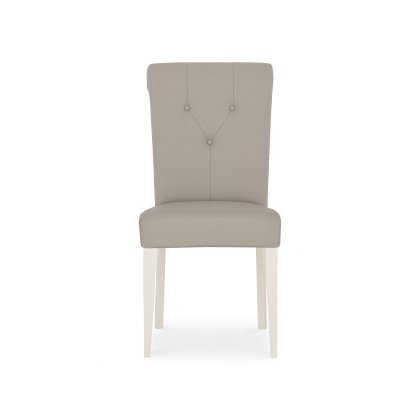 Seaview Upholstered Chair - Pebble Grey Fabric Seaview Upholstered Chair - Pebble Grey Fabric
