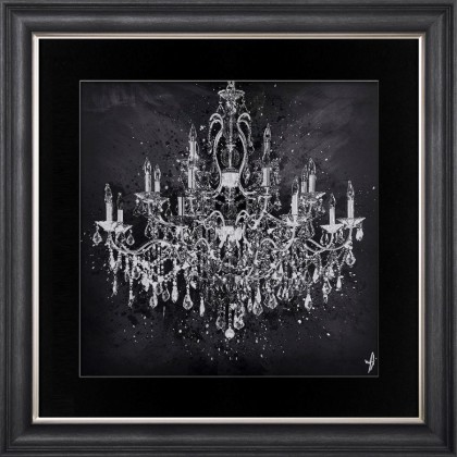 Chandelier - Grey Vegas Frame - 90x90cm