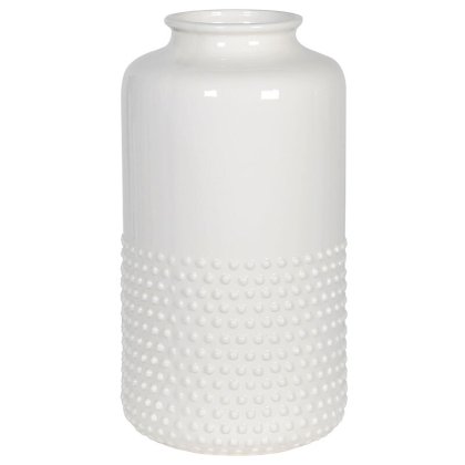Cream Bobble Ceramic Vase Cream Bobble Ceramic Vase