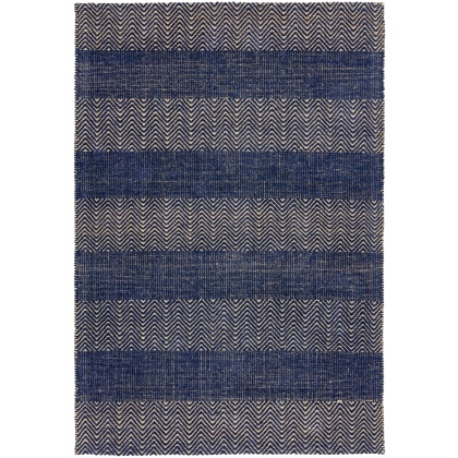 Ives Jute Flatweave Rug - Navy Blue Ives Jute Flatweave Rug - Navy Blue