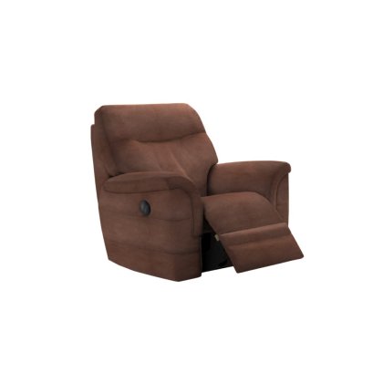 Hudson Power Recliner Armchair with Adjustable Headrest & Lumbar