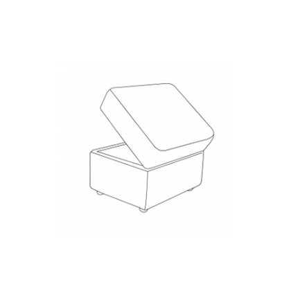 Clio Storage Footstool Clio Storage Footstool