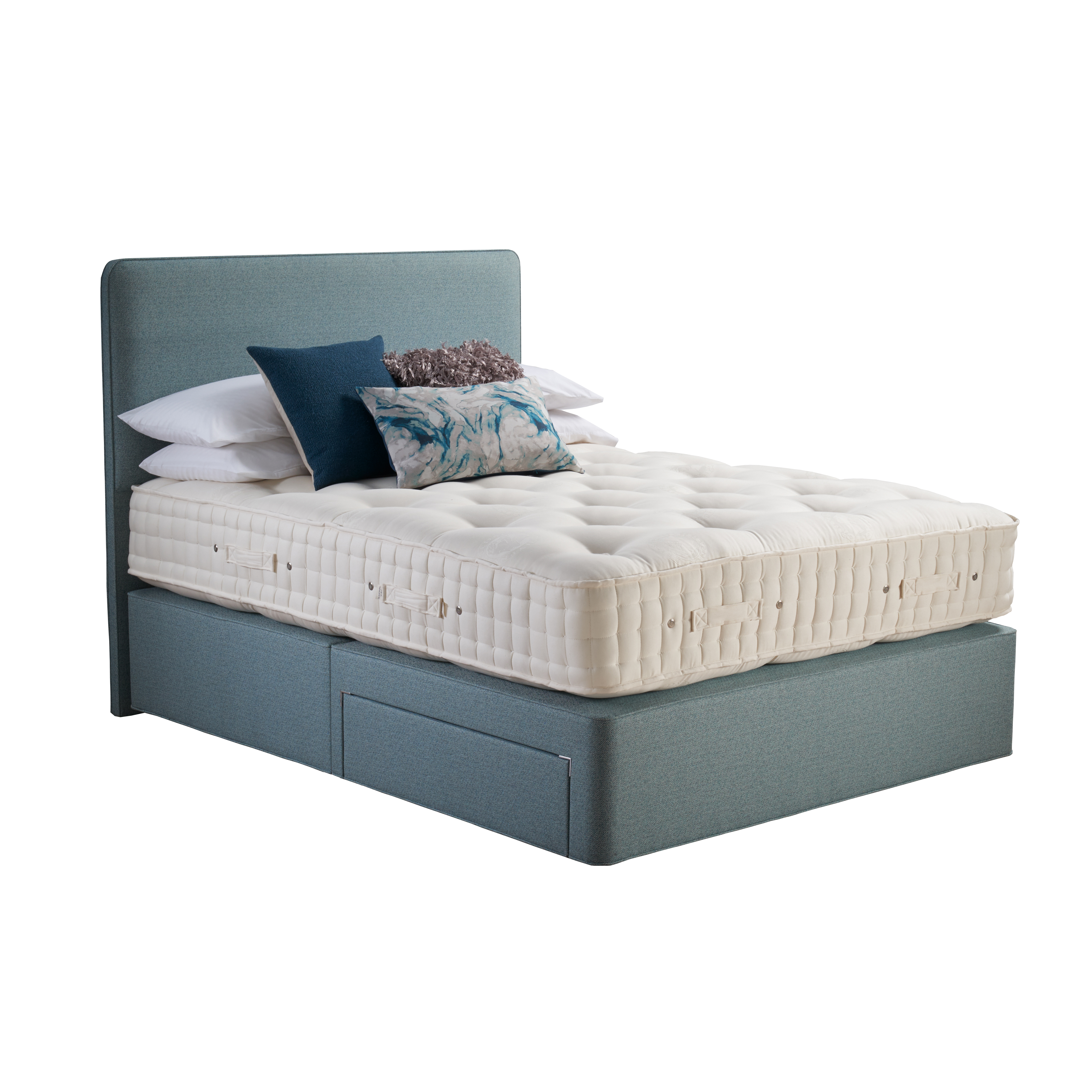 Hypnos Wool Origins 6 Open Coil Firm Edge Divan Set