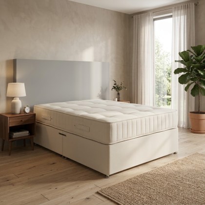 Solent Collection - Moonstone 1000 Platform Top Divan Set Solent Collection - Moonstone 1000 Platform Top Divan Set