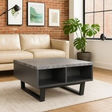 Fishbourne Stone Laptop Storage Coffee Table