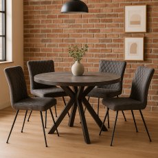 Fishbourne Stone 120cm Round Table