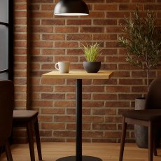 Fishbourne Oak Bar Table