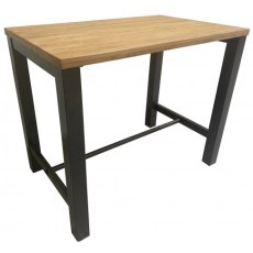 Fishbourne Oak Large Bar Table