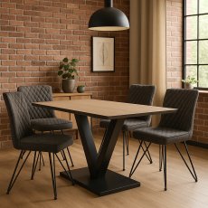 Dining Table - Fishbourne Oak Finish