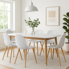 Afton Extending Dining Table 160