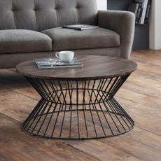 Amari Round Wire Coffee Table
