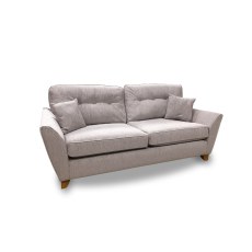 Adelaide 3 Seater Sofa Rembrant Beige with Oak Feet Special Adelaide 3 Seater Sofa Rembrant Beige with Oak Feet Special