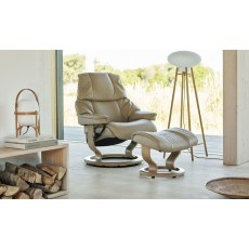 Stressless Small Reno Chair with Footstool