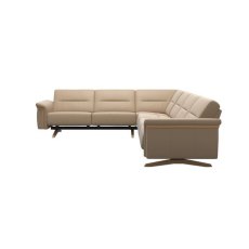 Stressless Stella 5 Seat Corner Group with Wood Arms