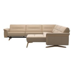 Stressless Stella Corner Group with Long Seat and Wood Arms